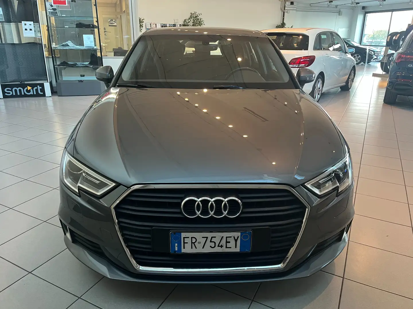 Audi A3 2.0 tdi Sport 150cv s-tronic CARPLAY!SEDILI RISCAL Gris - 2