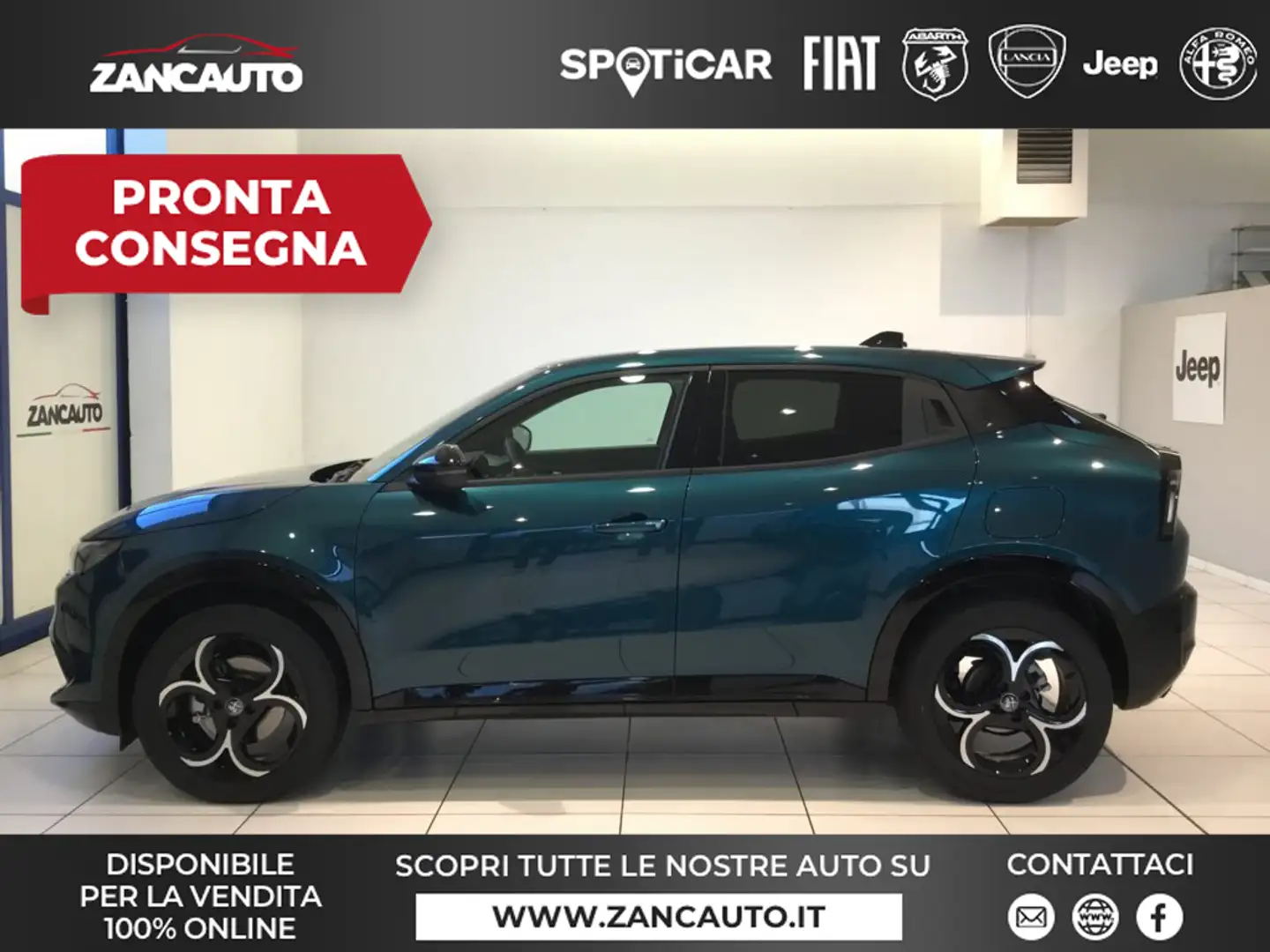 Alfa Romeo Junior 1.2 136 CV Hybrid eDCT6 Niebieski - 1