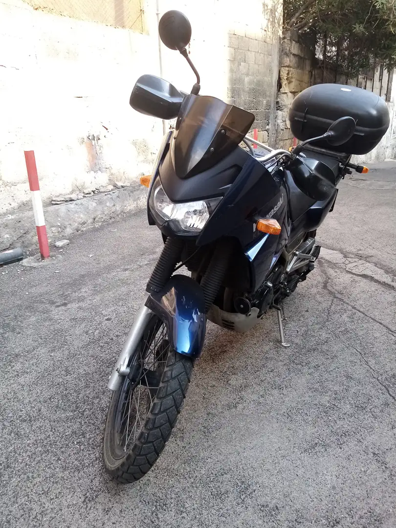 Kawasaki KLE 500 Bleu - 1