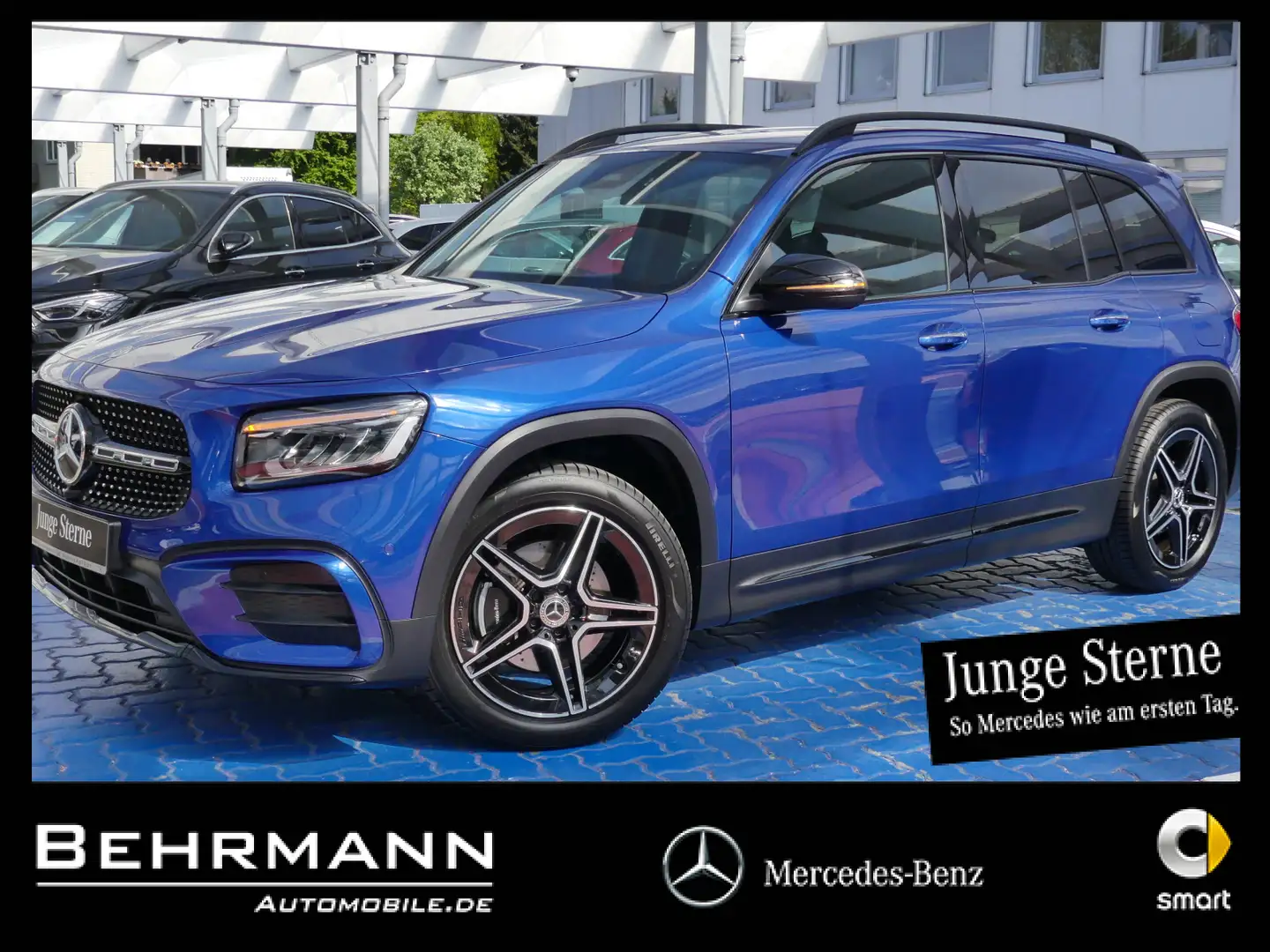 Mercedes-Benz GLB 200 GLB 200d AMG +Distronic+LED-Scheinw+AHK+R-Kamera Blau - 1