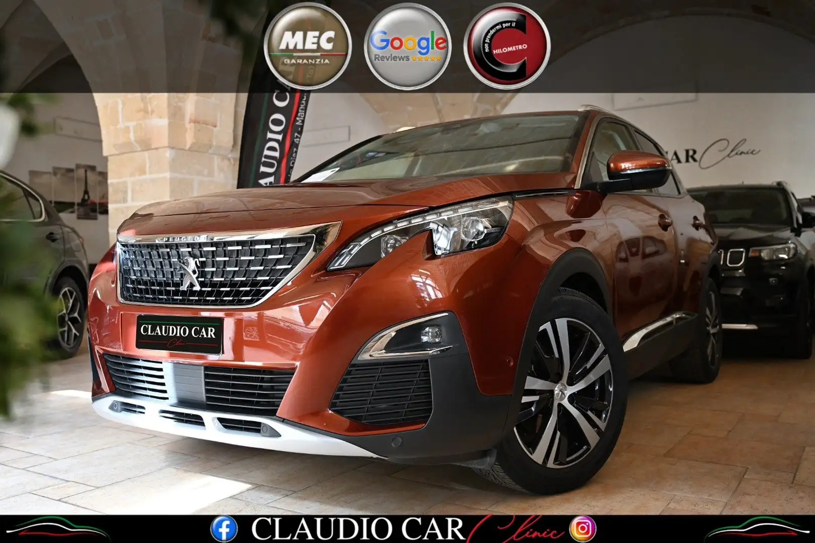 Peugeot 3008 3008 1.6 bluehdi Allure s Marrone - 1