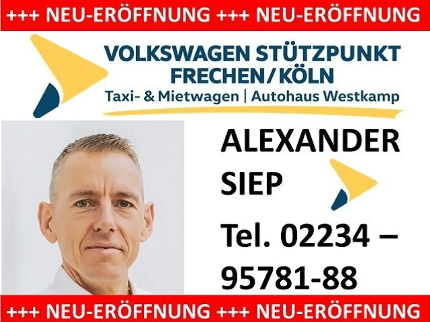Volkswagen Touran mit MIETWAGEN-Paket in schwarz perleffekt Schwarz - 1