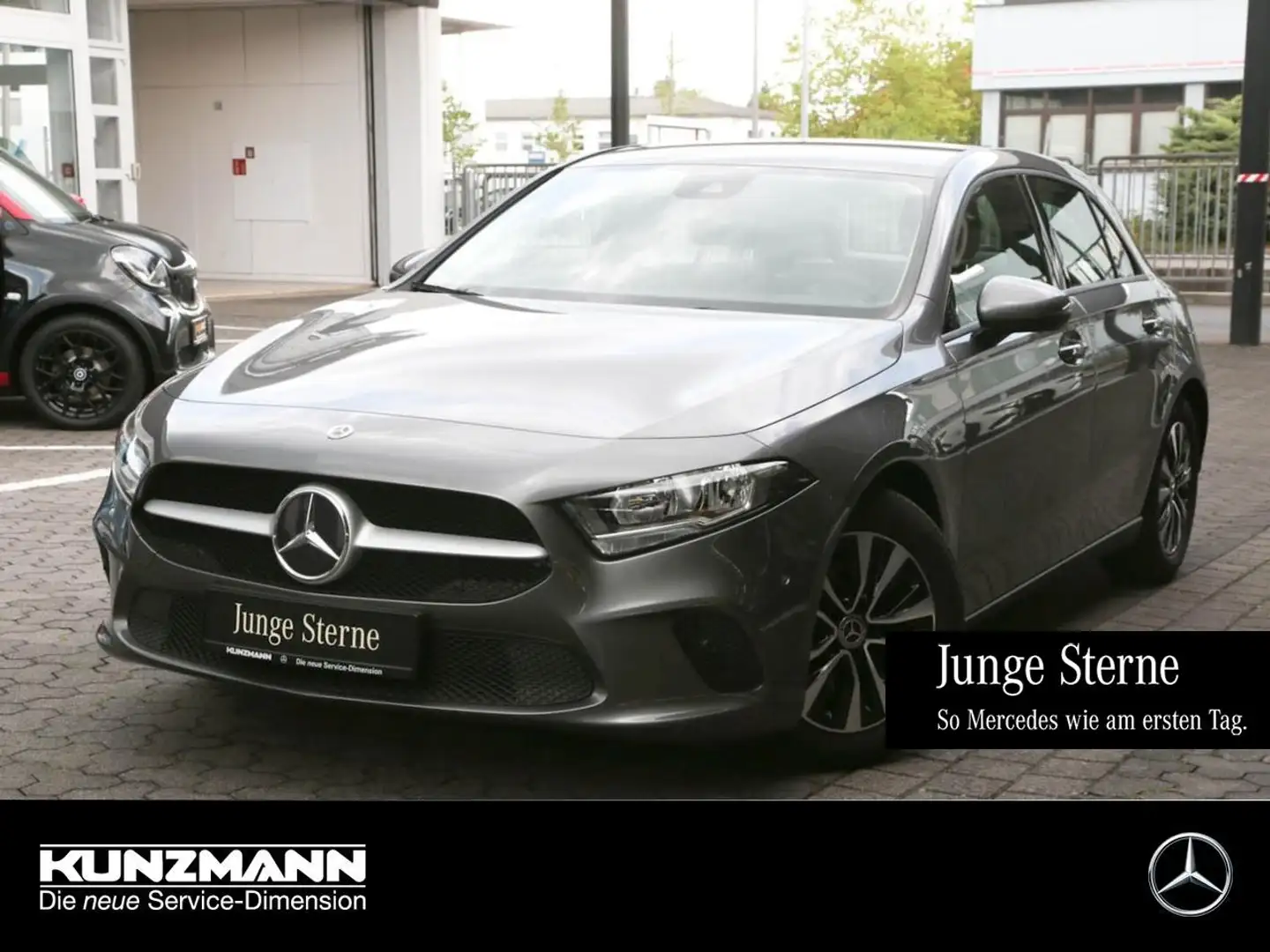 Mercedes-Benz A 180 d  MBUX Navi+ SpurH AHK ParkAss Business Gris - 1