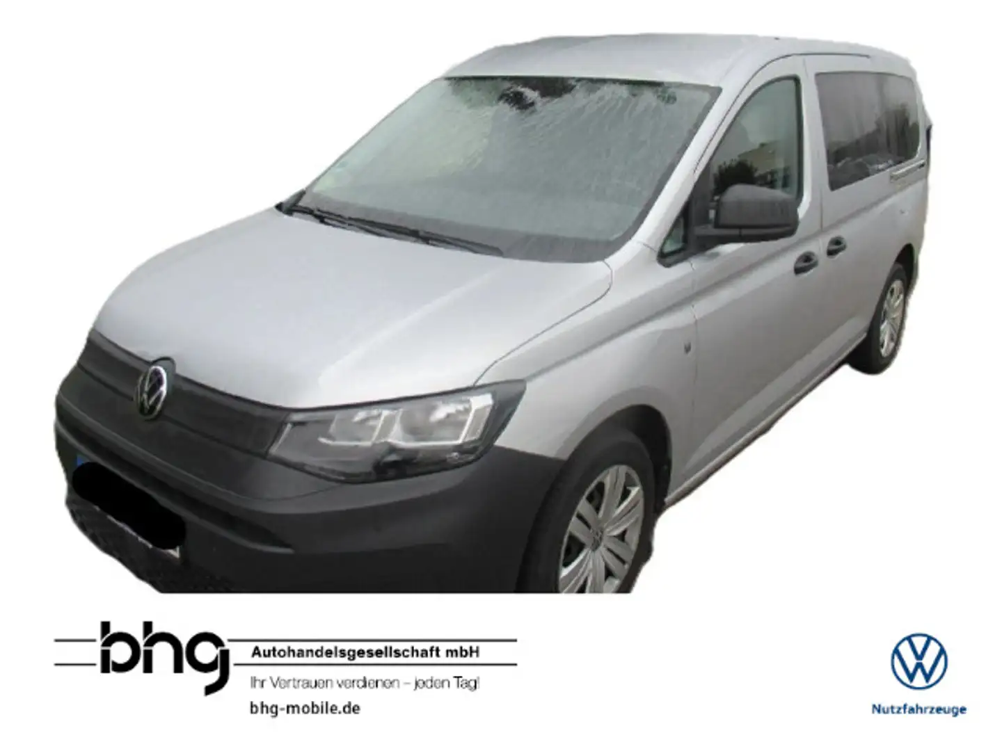 Volkswagen Caddy Maxi 2.0TDI 5Sitz Navi connect Heckf Silber - 1