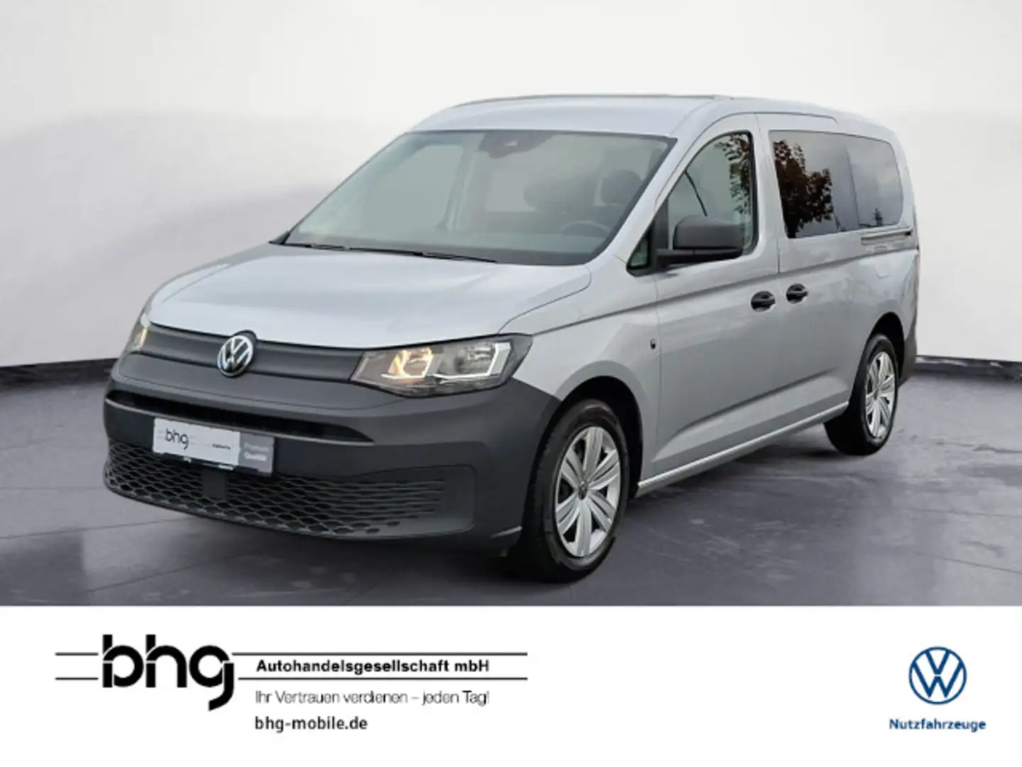 Volkswagen Caddy Caddy Kombi Maxi 2.0TDI 5Sitz Navi connect Heckf Silber - 1