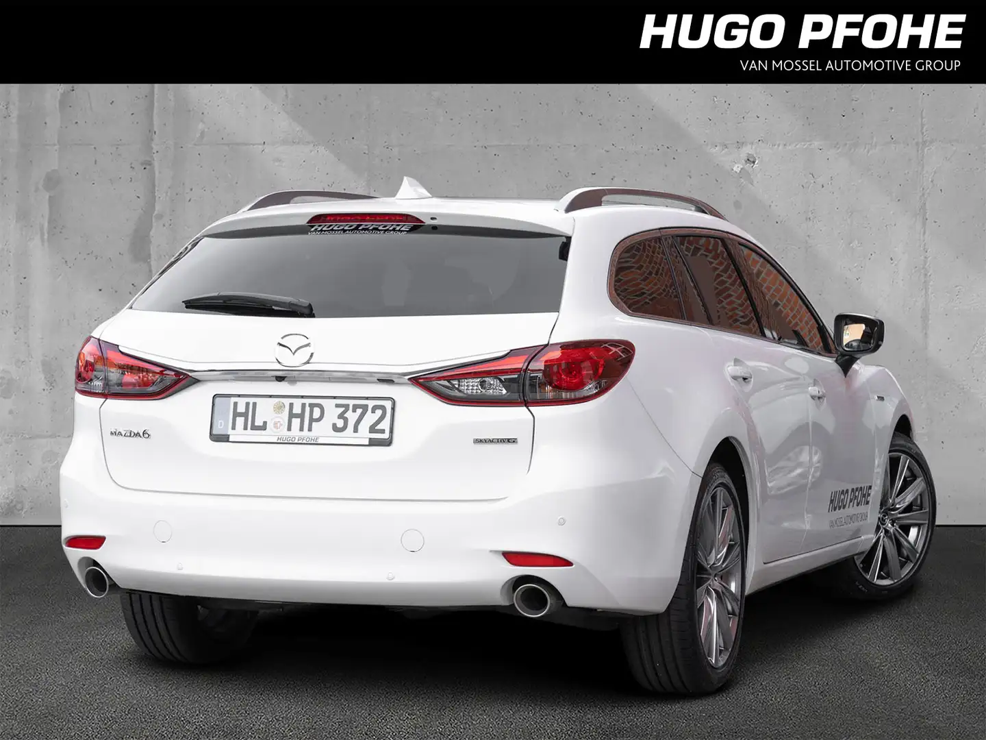 Mazda 6 20th anniv. 2.5 SKYA.G. Autom LED Schiebed RFK Weiß - 2