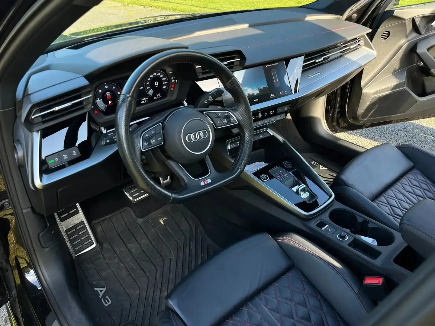 Audi A3 37.266km***Sportback 35 TDI 3 x Sline | Pano** Nero - 2