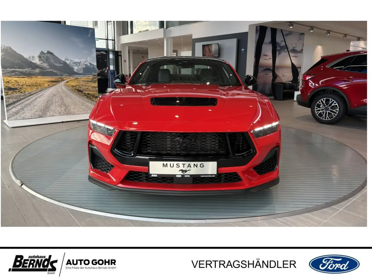 Ford Mustang Fastback 5.0 Ti-VCT V8 Aut. GT MagenRide Nite-Pony Rouge - 2