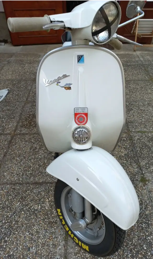 Vespa SS Vespa 50ss Replika Weiß - 1