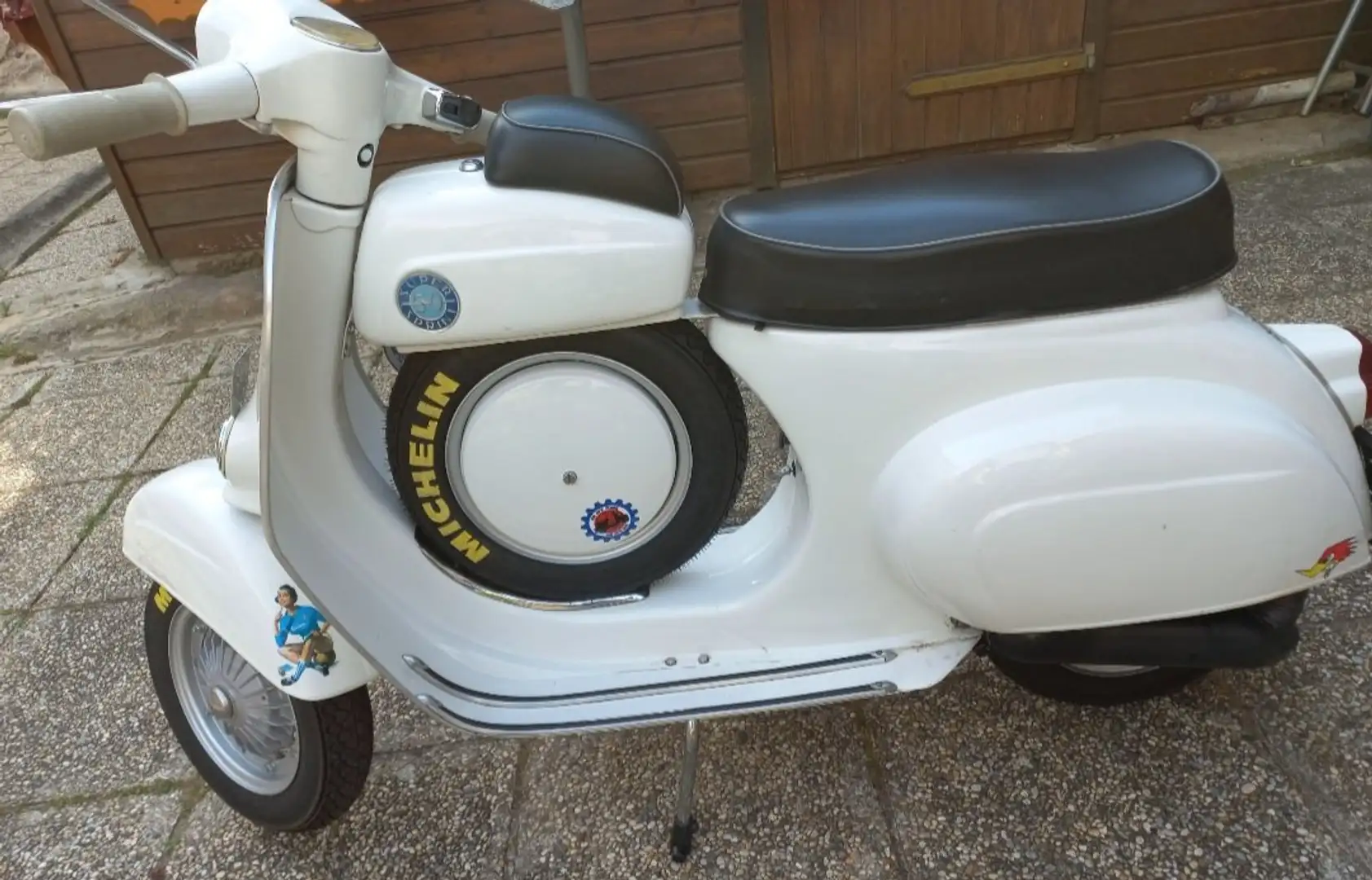 Vespa SS Vespa 50ss Replika Weiß - 2
