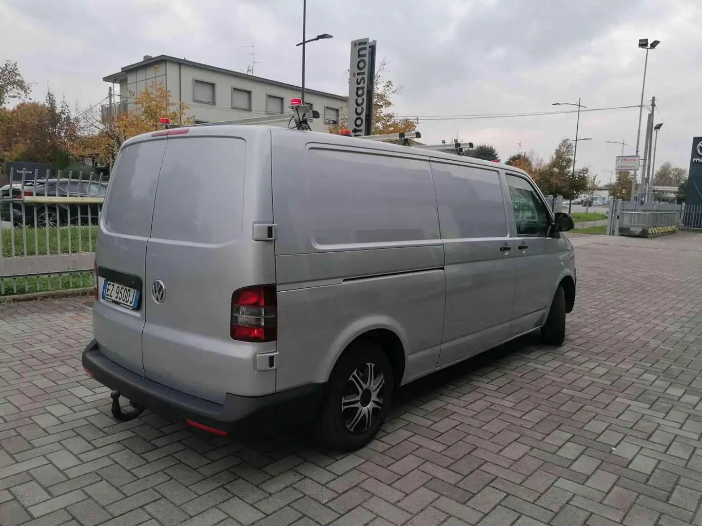 Volkswagen Transporter 2.0 TDI 102CV PL Furgone Off Mobili Man. Aerei Srebrny - 2