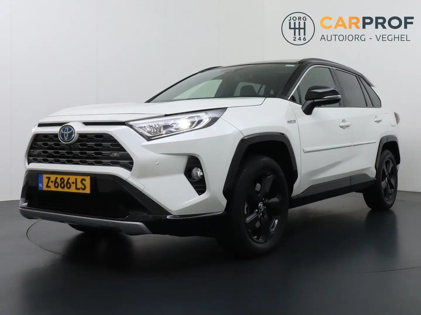 Toyota RAV 4 2.5 Hybrid Style Panoramadak Wit - 1