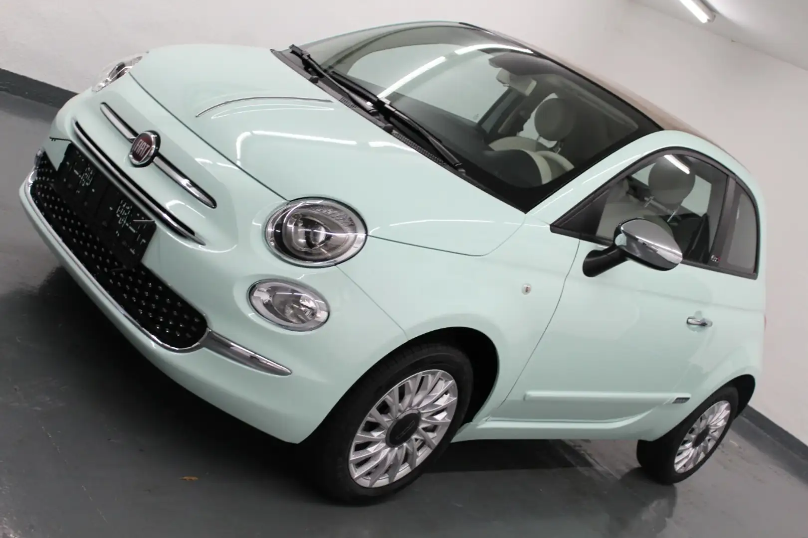 Fiat 500C 1.2 Lounge Dualogic Carplay+PDC+DAB! Grün - 1