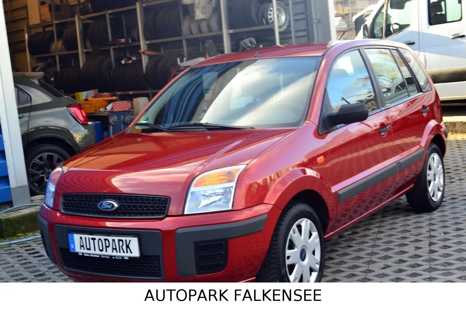 Ford Fusion FUSION FUN X KLIMA EURO4 TÜV NEU+NEUER ÖLSERVICE Piros - 2