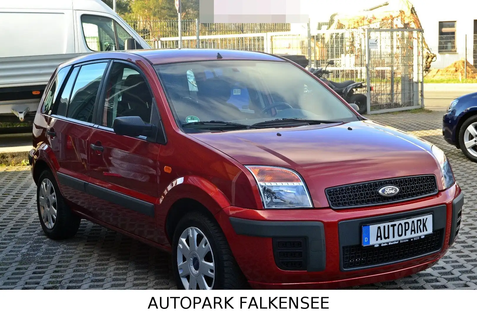 Ford Fusion FUSION FUN X KLIMA EURO4 TÜV NEU+NEUER ÖLSERVICE Piros - 1