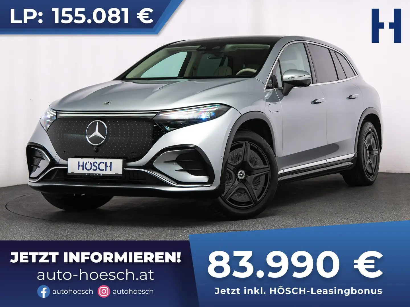 Mercedes-Benz EQS SUV 450 4Matic AMG-Line PREMIUM PLUS -46% Plateado - 1