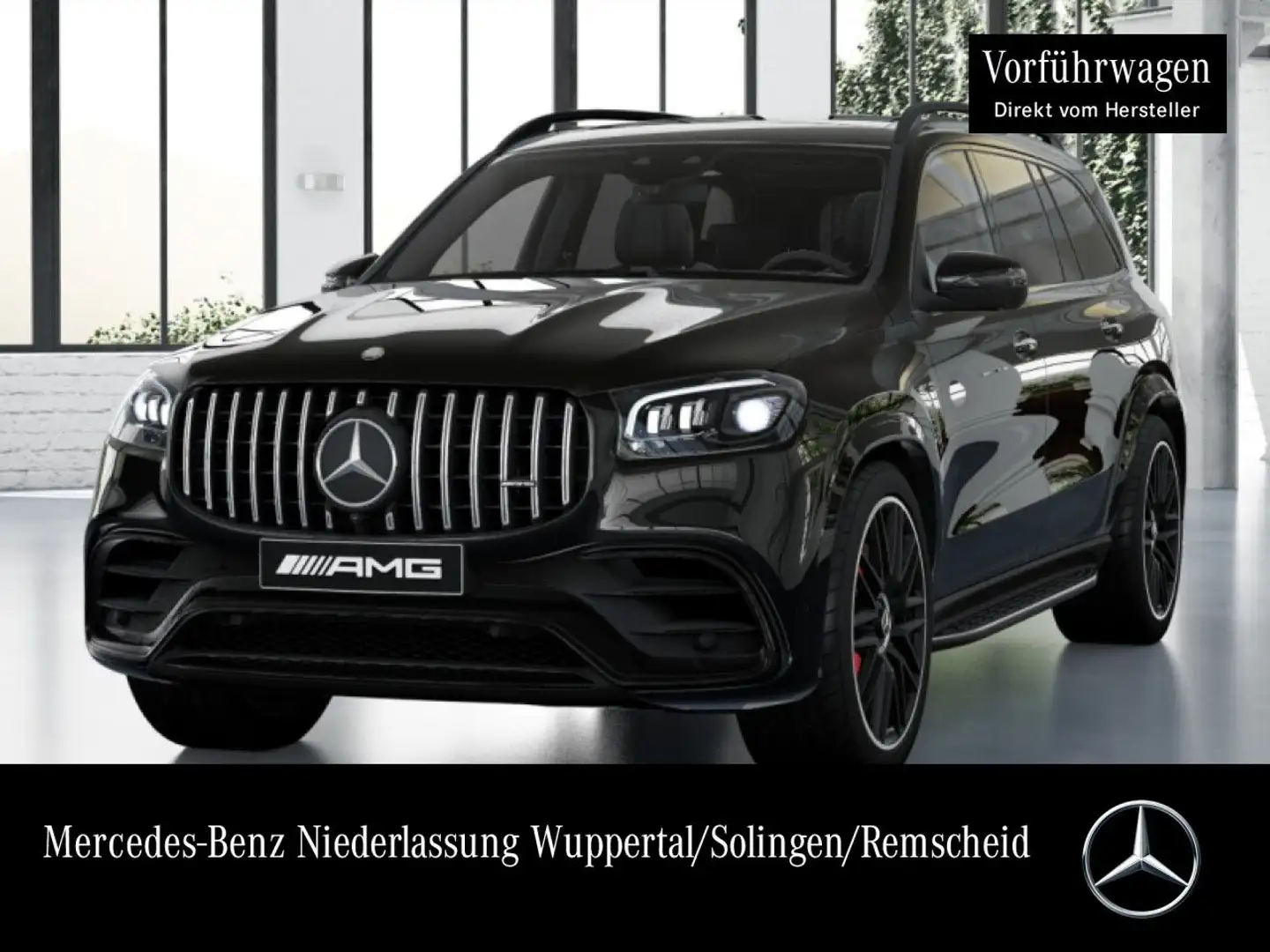 Mercedes-Benz GLS 63 AMG GLS 63 4M NIGHT+PANO+360+AHK+MULTIBEAM+STHZG+HUD Noir - 1