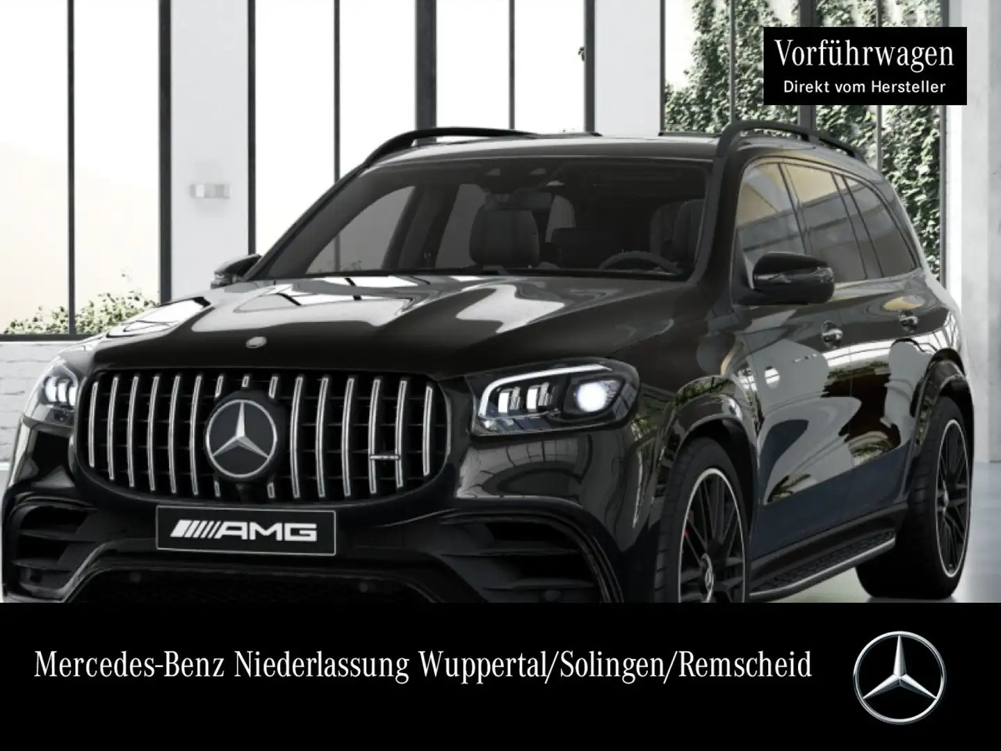 Mercedes-Benz GLS 63 AMG GLS 63 4M NIGHT+PANO+360+AHK+MULTIBEAM+STHZG+HUD Noir - 1