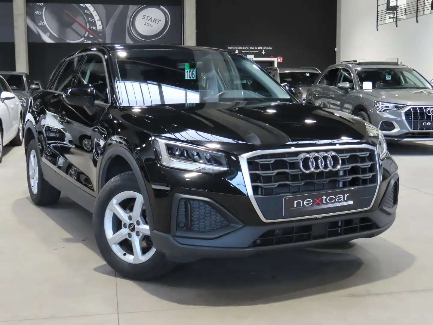 Audi Q2 30TFSI Attraction *LED-NAVI-VIRTUAL-APS-CRUISE* Noir - 2