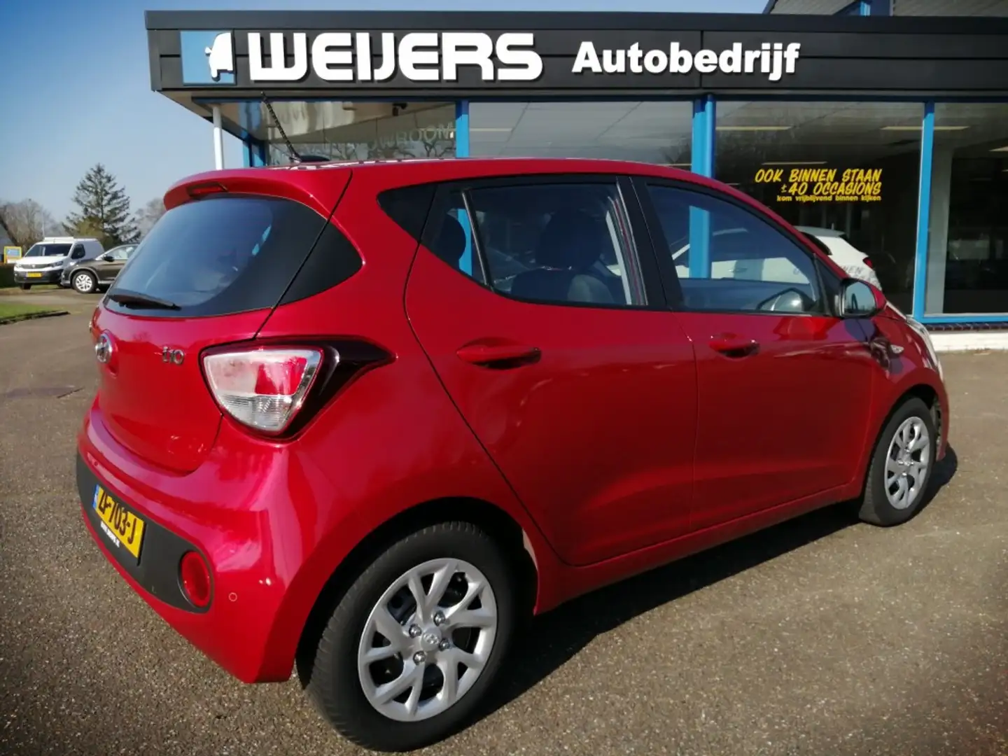 Hyundai i10 1.0I Comfort, Smart pack, Airco, Cruise control, N Rood - 2