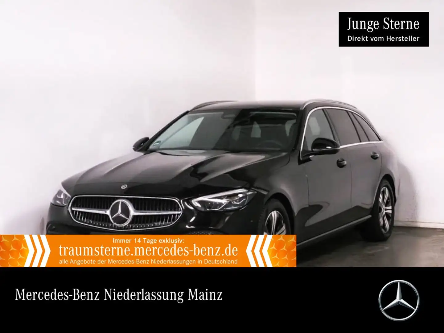 Mercedes-Benz C 180 T AVANTG+AHK+LED+KAMERA+KEYLESS+9G Schwarz - 1