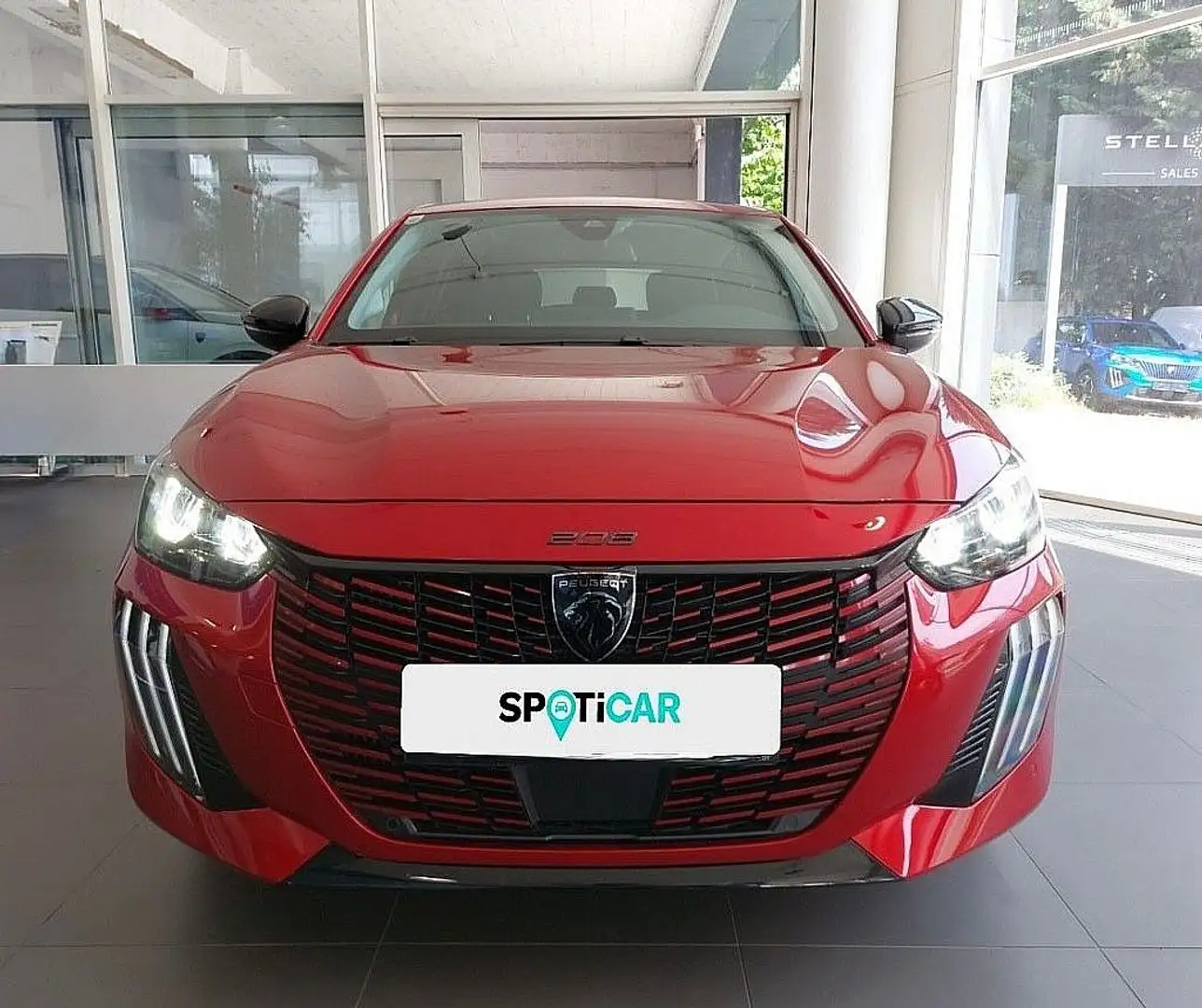 Peugeot 208 Hybrid 100 e-DCS6 Allure Rot - 2