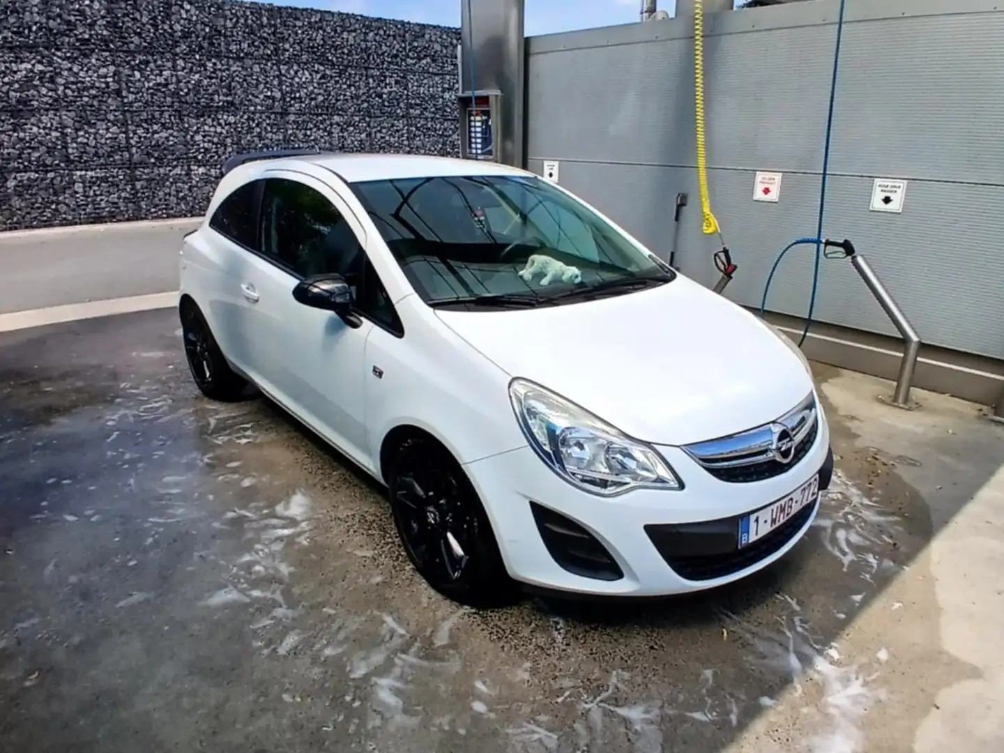 Opel Corsa Black Edition Blanc - 1