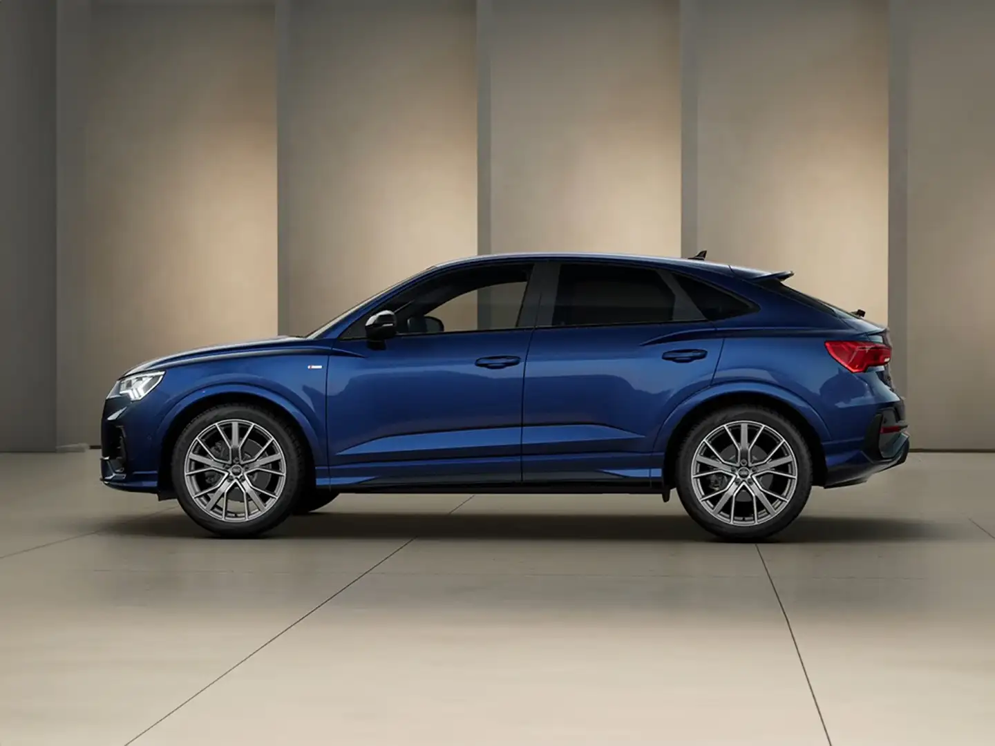 Audi Q3 Sportback 40 TDI Black limited quattro S tronic 14 Azul - 2