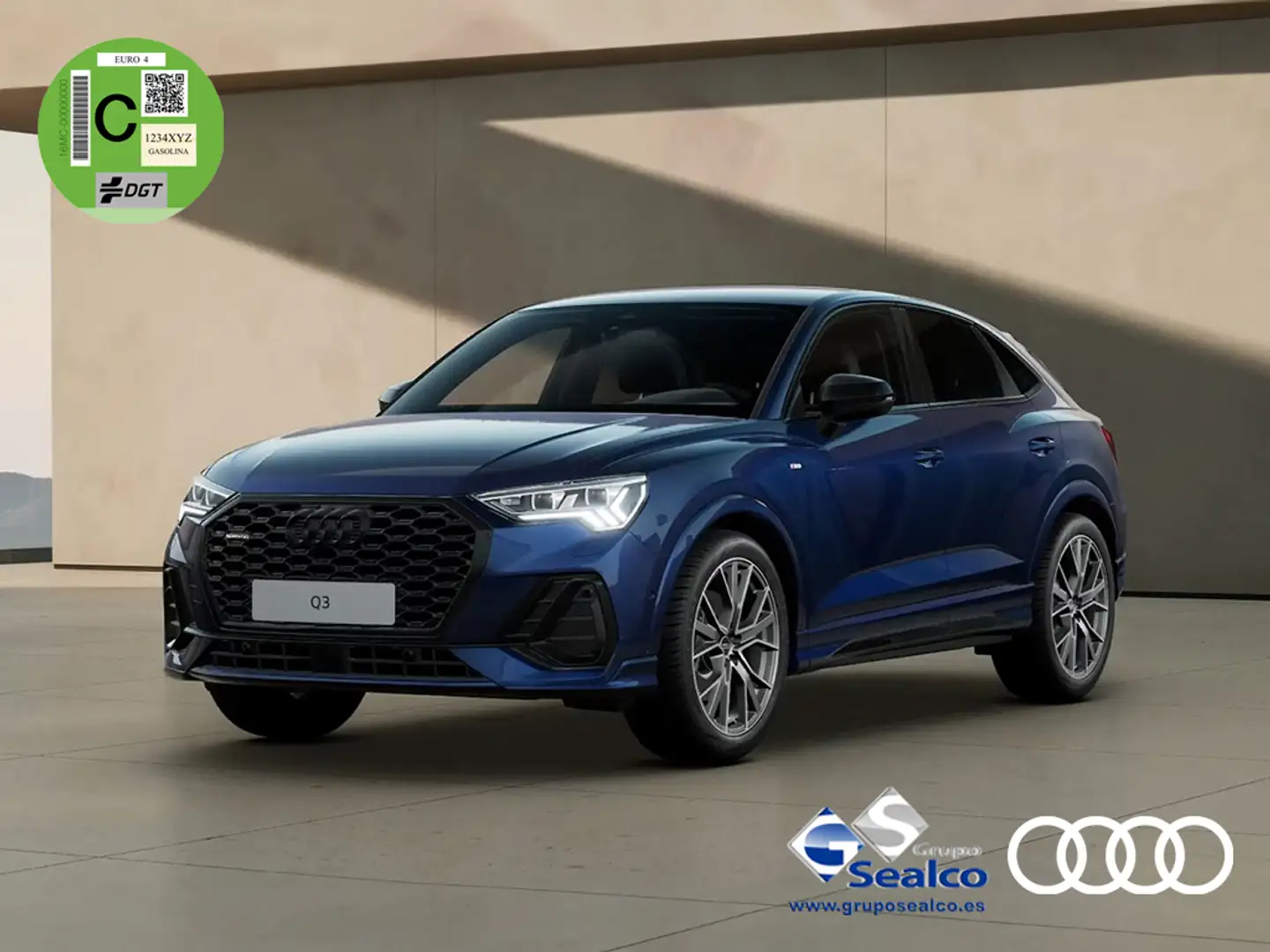 Audi Q3 Sportback 40 TDI Black limited quattro S tronic 14 Azul - 1