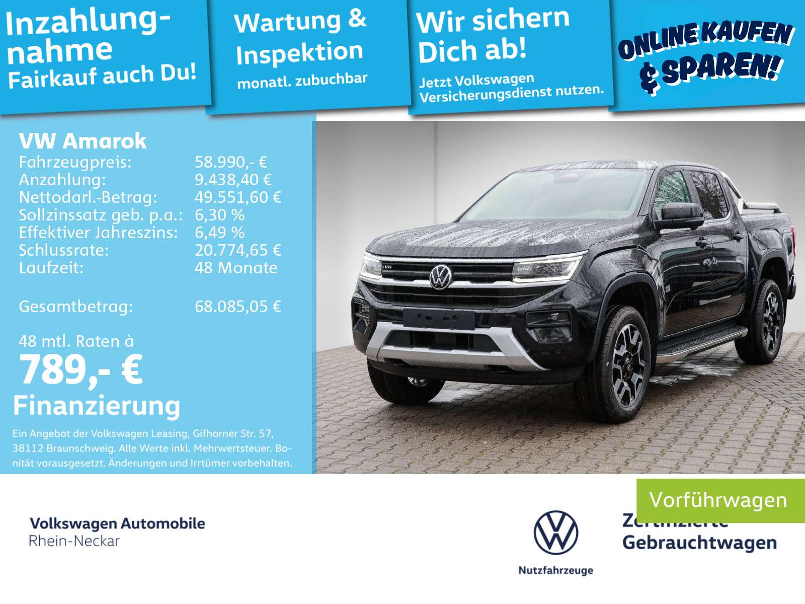 Brugt Volkswagen Amarok 3.0