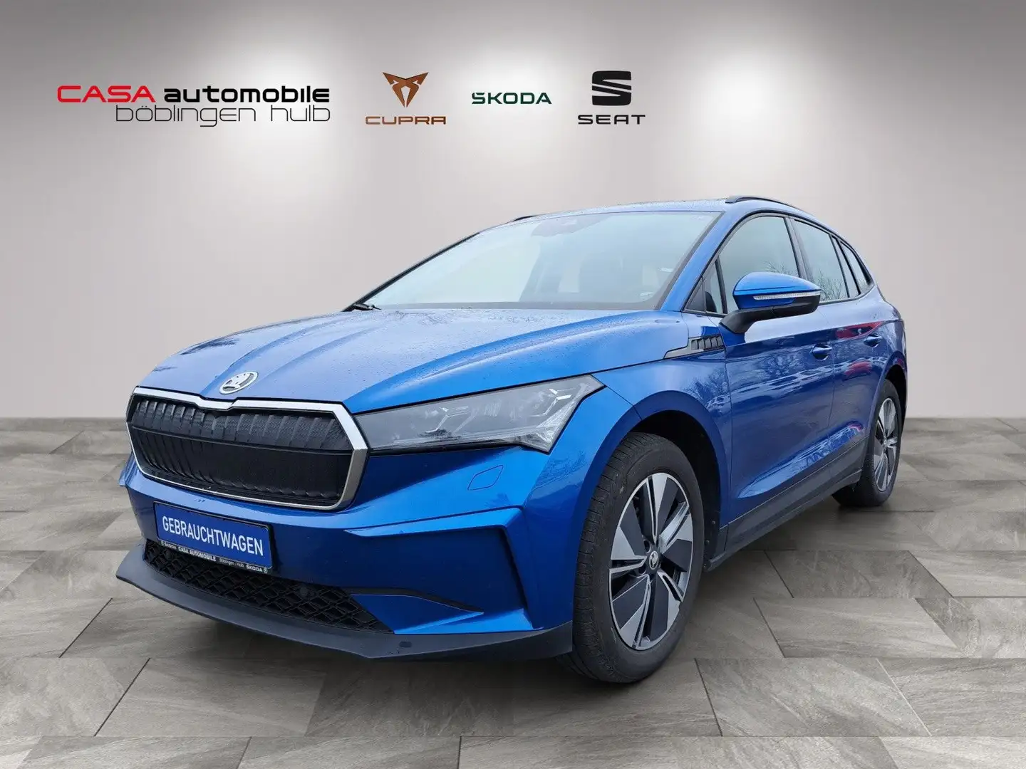 Skoda Enyaq 60 Loft Panodach Navi ACC LED PDC Azul - 1
