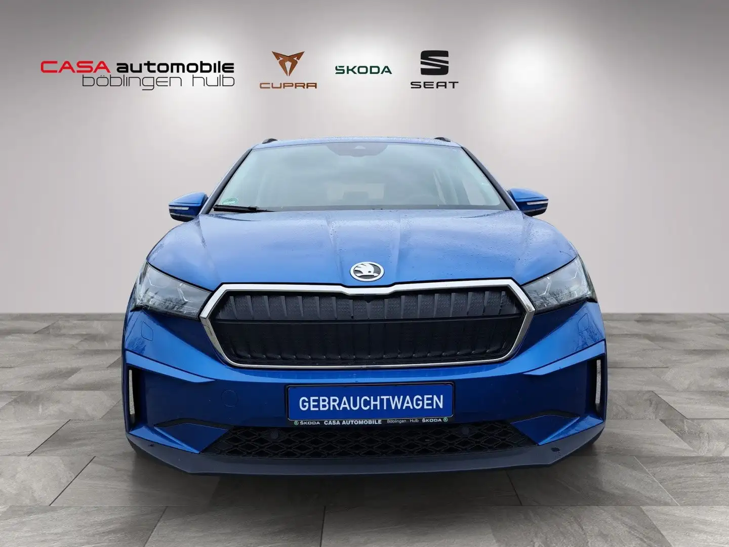 Skoda Enyaq 60 Loft Panodach Navi ACC LED PDC Azul - 2