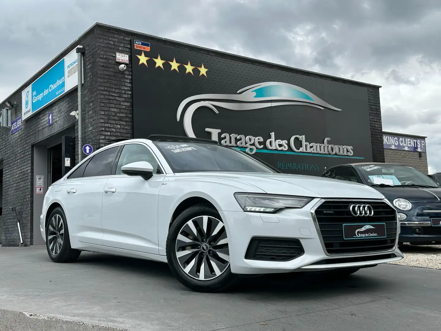 Audi A6 Berline 50 TFSI e Quattro PHEV - ! 1er Propr. ! Blanco - 2