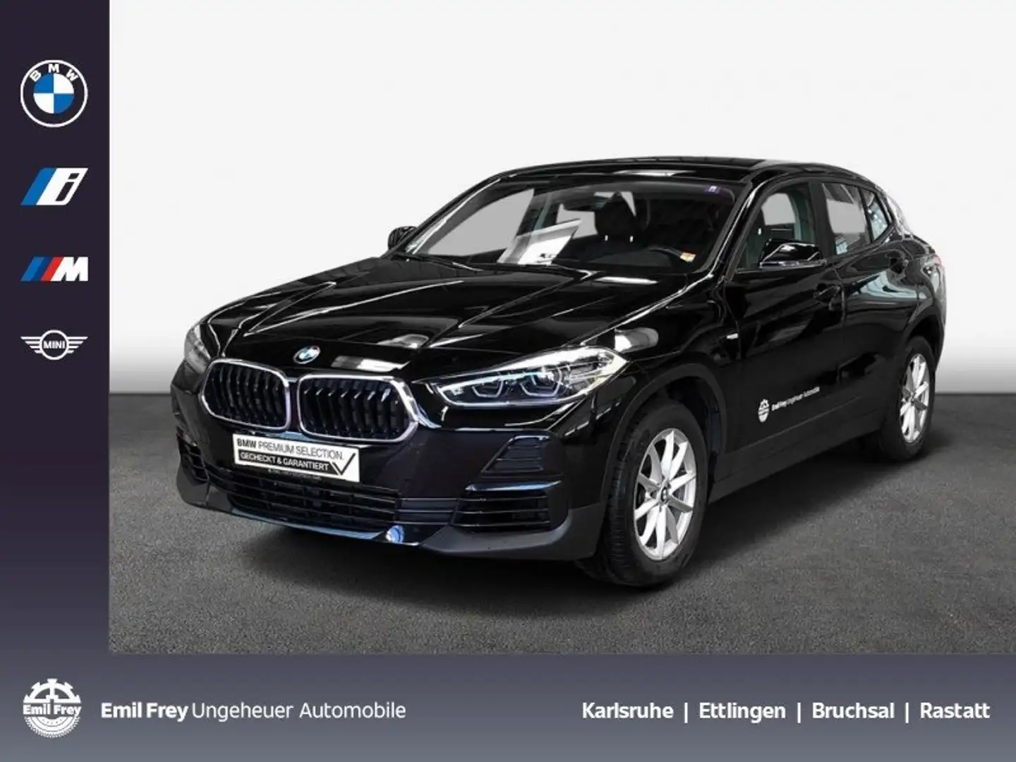 BMW X2 sDrive18i   Advantage DAB LED Navi Tempomat Чорний - 1