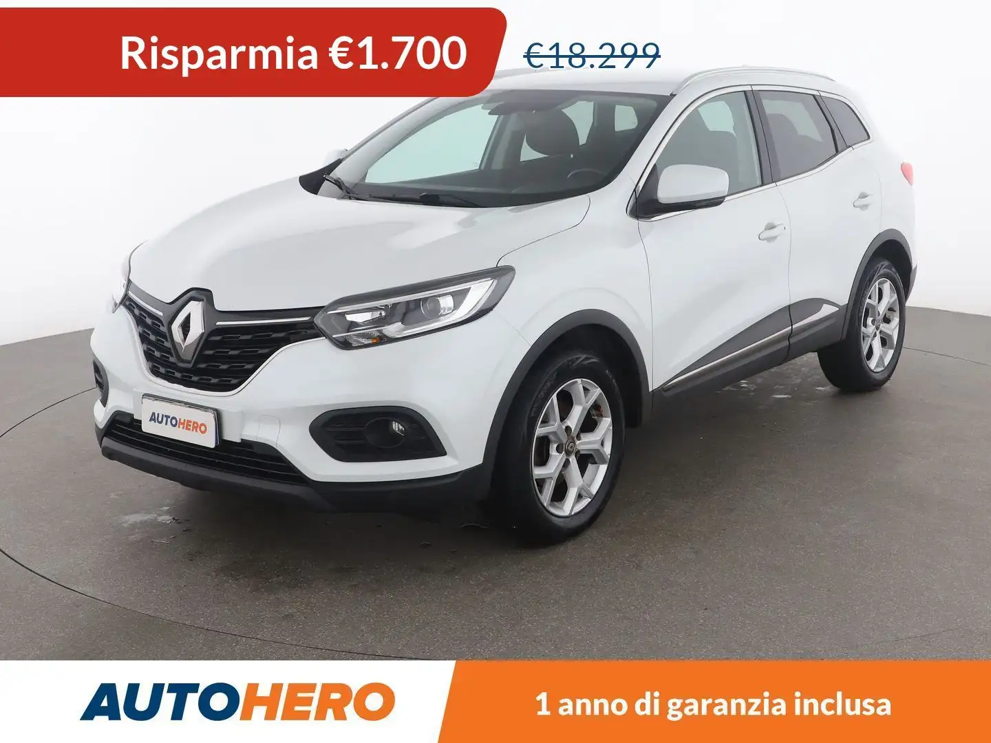 Renault Kadjar 1.5 Blue dCi Sport Edition 115CV Bianco - 1