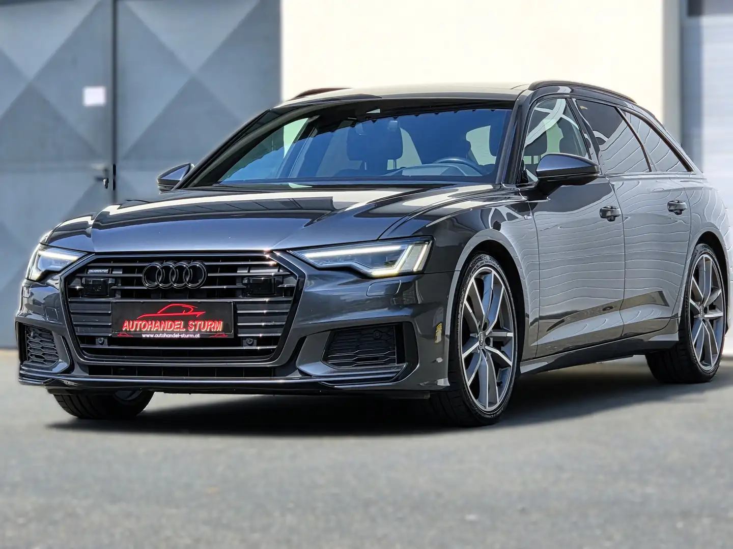 Audi A6 Av 40TDI qu. 3xSline S-tr *Black*Matrix*AHK*Pano* Grau - 1
