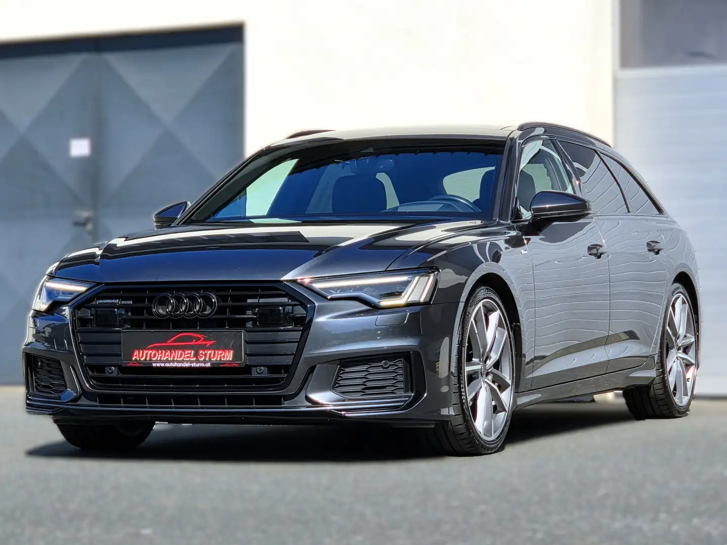 Audi A6 Av 40TDI qu. 3xSline S-tr *Black*Matrix*AHK*Pano* Grau - 1