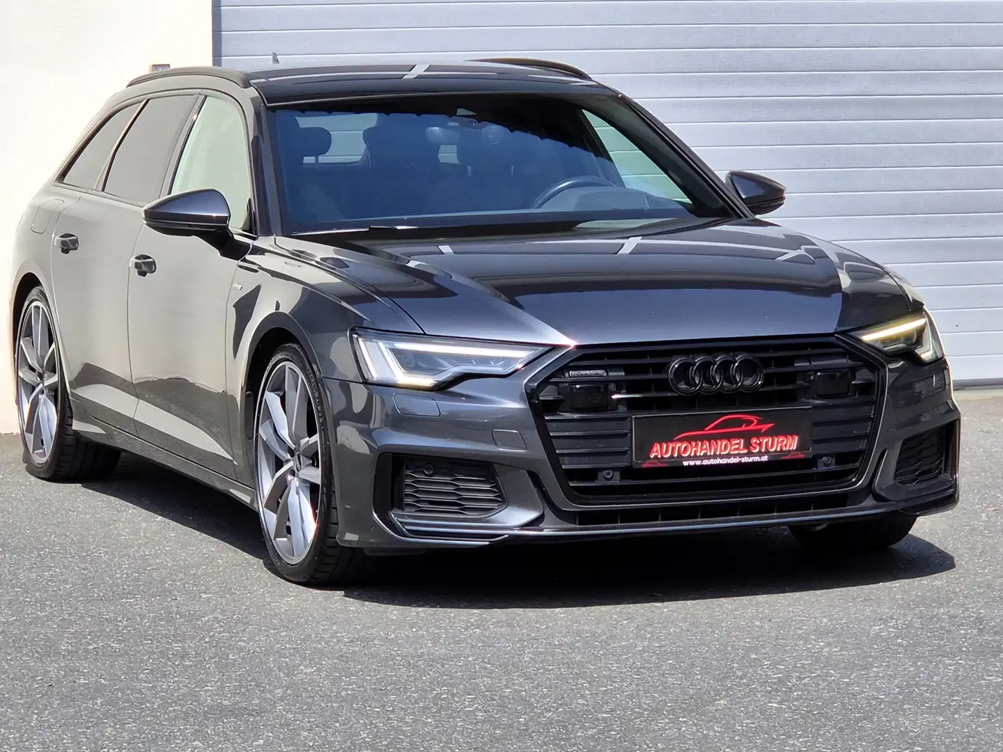 Audi A6 Av 40TDI qu. 3xSline S-tr *Black*Matrix*AHK*Pano* Grau - 2