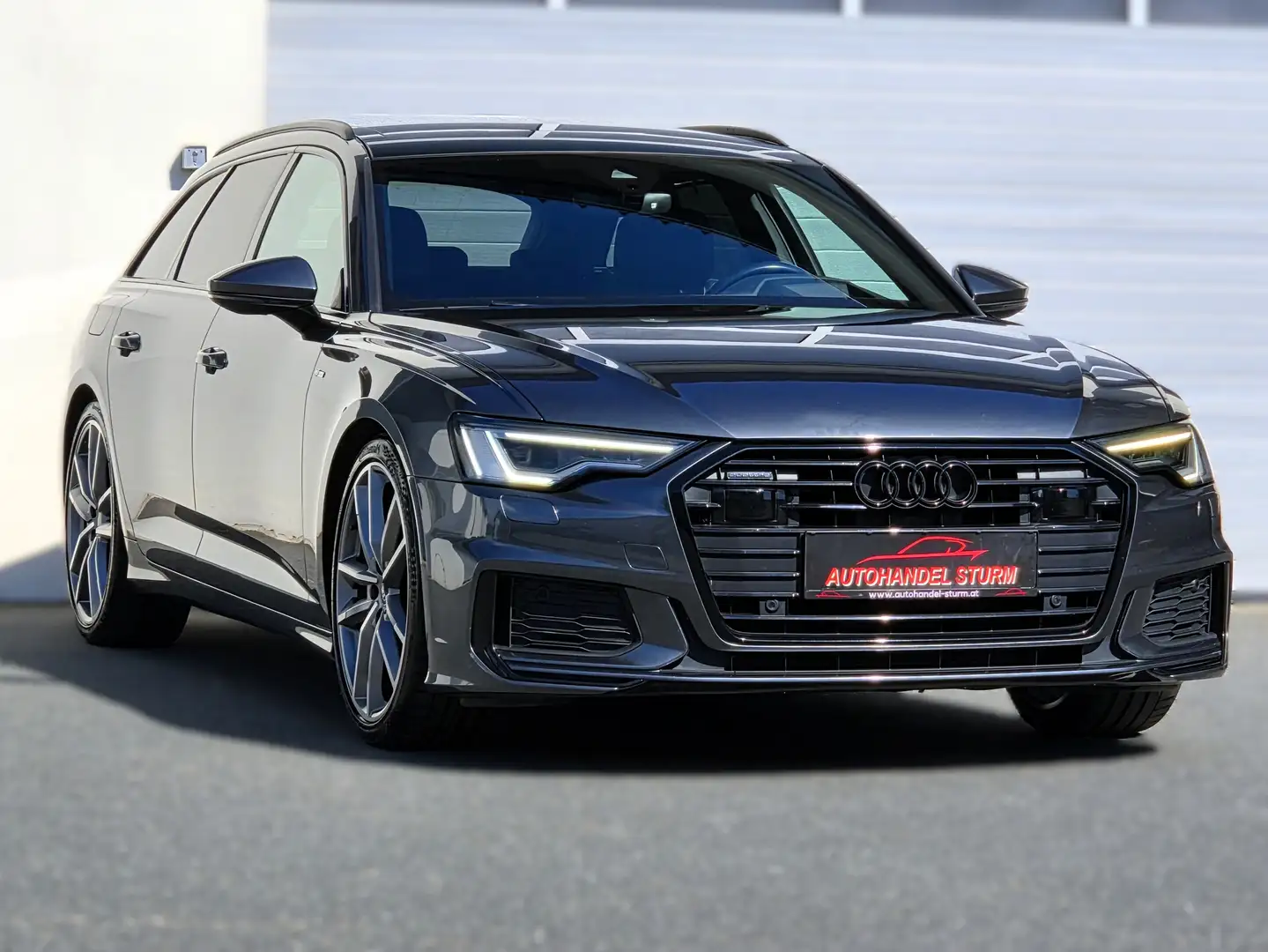Audi A6 Av 40TDI qu. 3xSline S-tr *Black*Matrix*AHK*Pano* Grau - 2