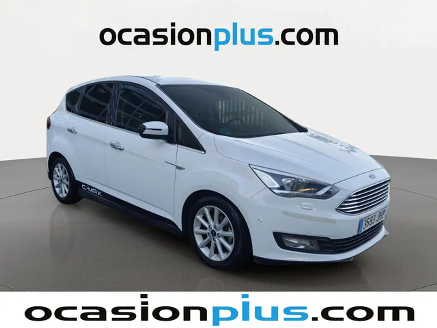 Ford C-Max 1.0 Ecoboost Auto-S&S Titanium 125 Blanc - 2
