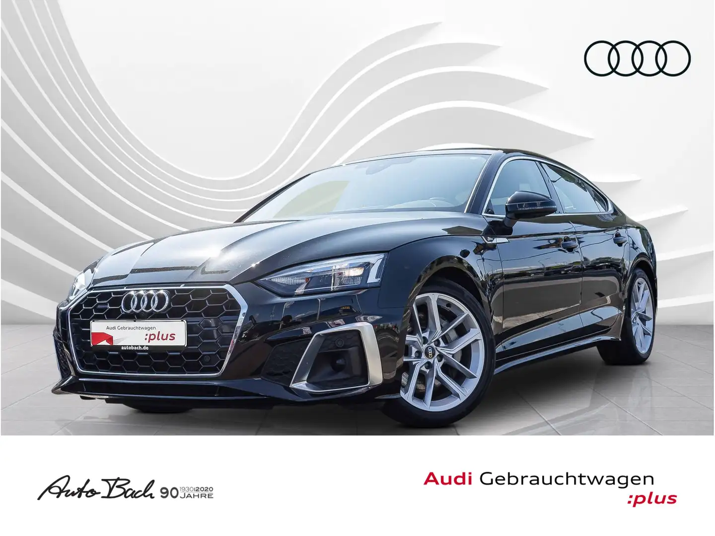 Audi A5 S line 50TDI qu Navi Standhzg virtu Schwarz - 1
