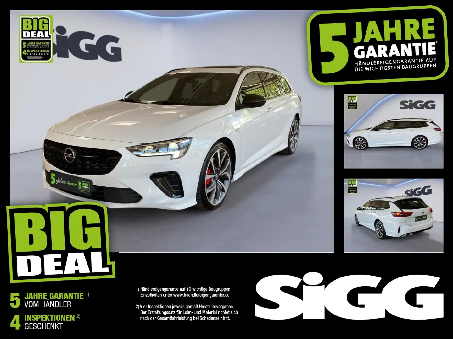 Opel Insignia Sports Tourer GSI Leder, LED, Navigation Weiß - 1