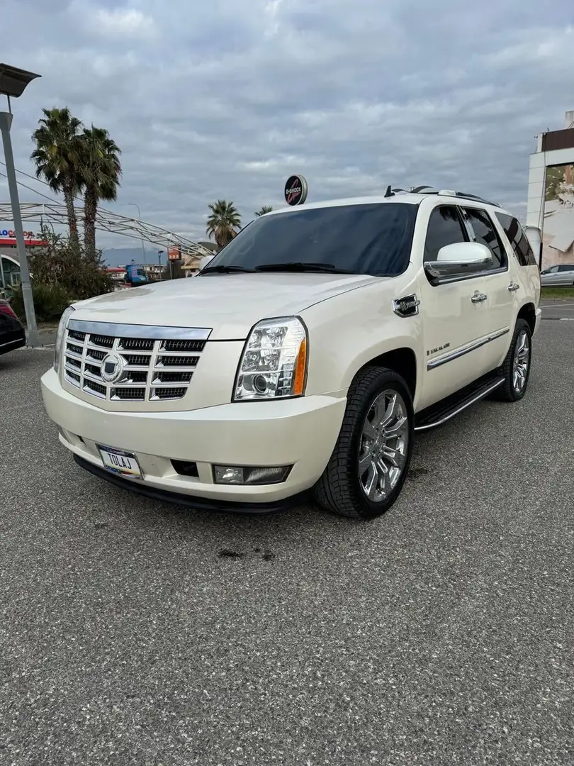Cadillac Escalade GMT900 Platinum Hybrid*V8*VOLL*CHROM Bianco - 1
