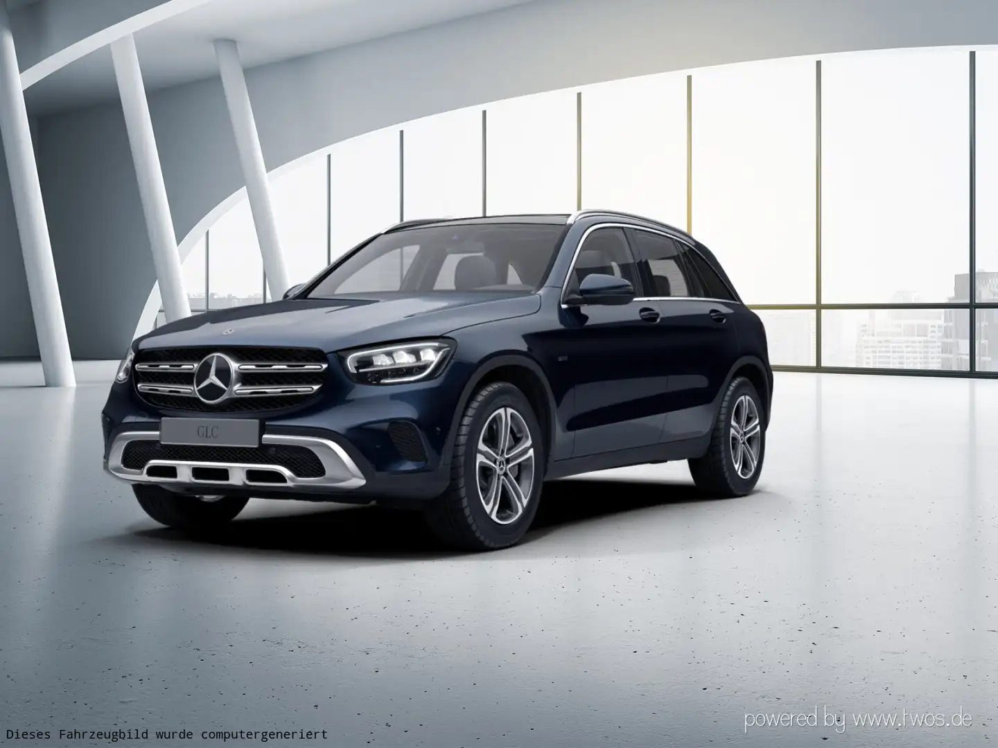 Mercedes-Benz GLC 300 GLC 300 e 4MATIC Bleu - 2