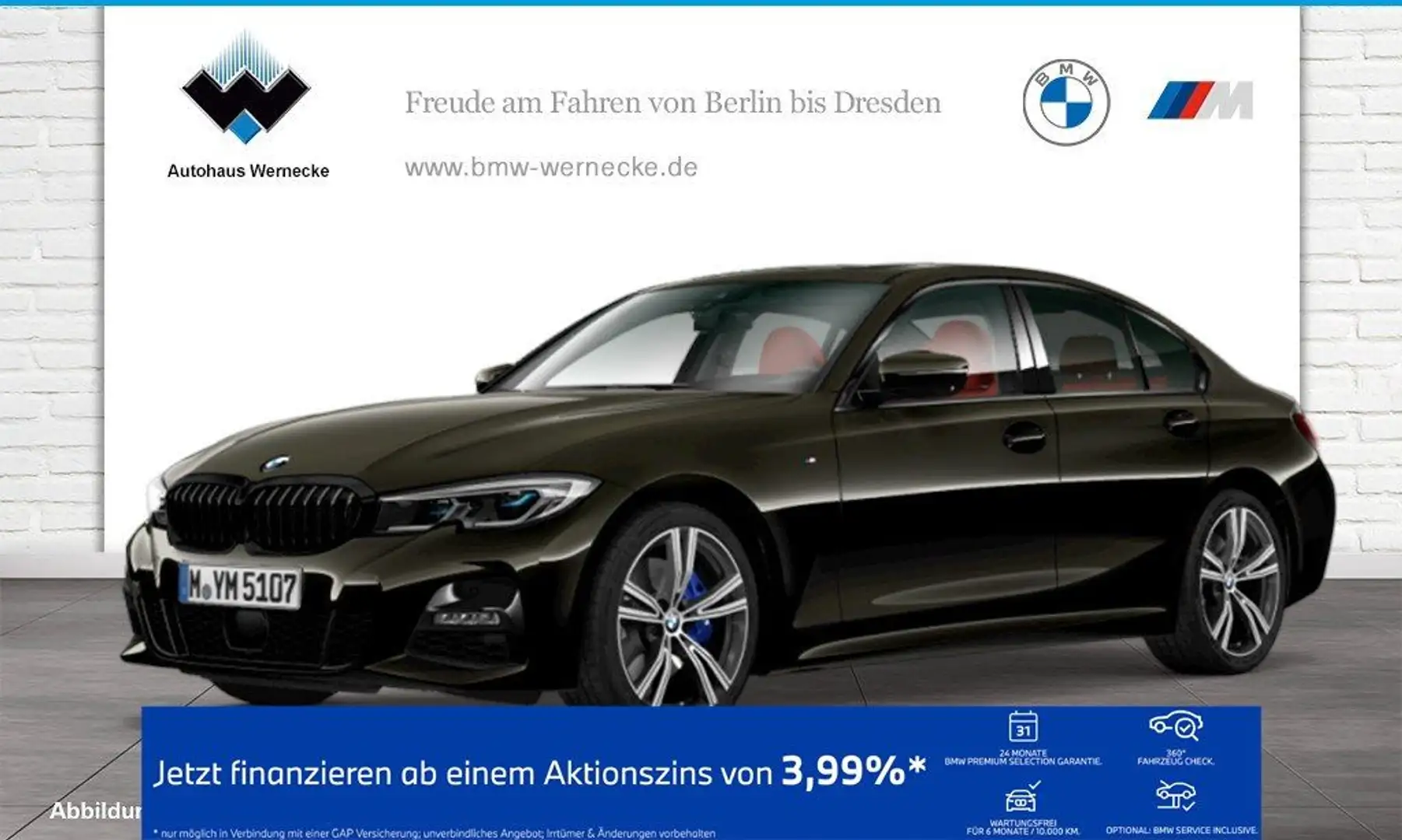BMW 330 i xDrive Limousine Gestiksteuerung Head-Up Schwarz - 1