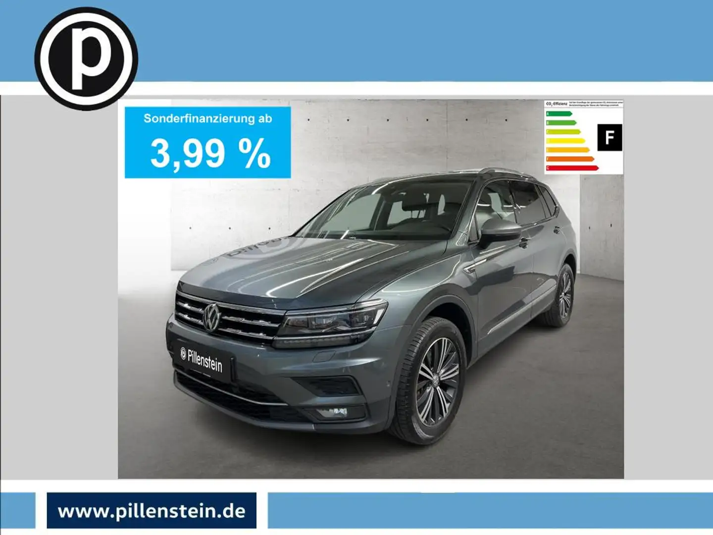 Volkswagen Tiguan Allspace TDI DSG HIGHLINE NAVI+KAM+18"+DIGI+APP Grau - 1