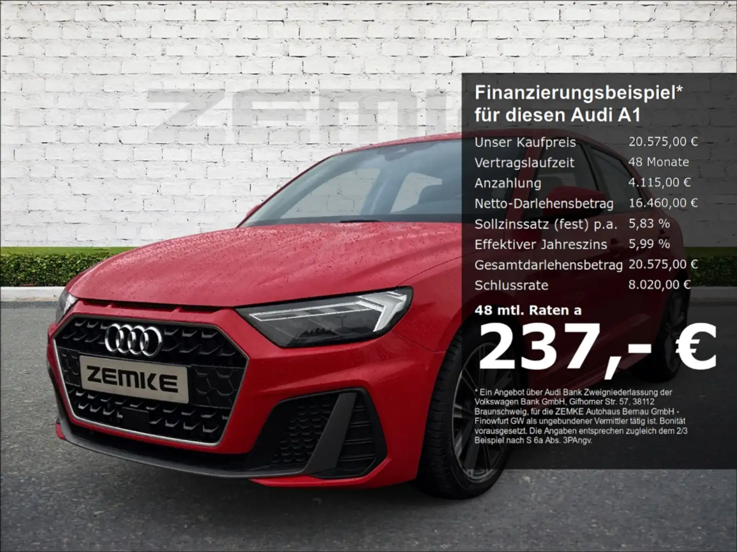 Audi A1 Sportback 30 TFSI S tronic S line Navi digitales C Piros - 1