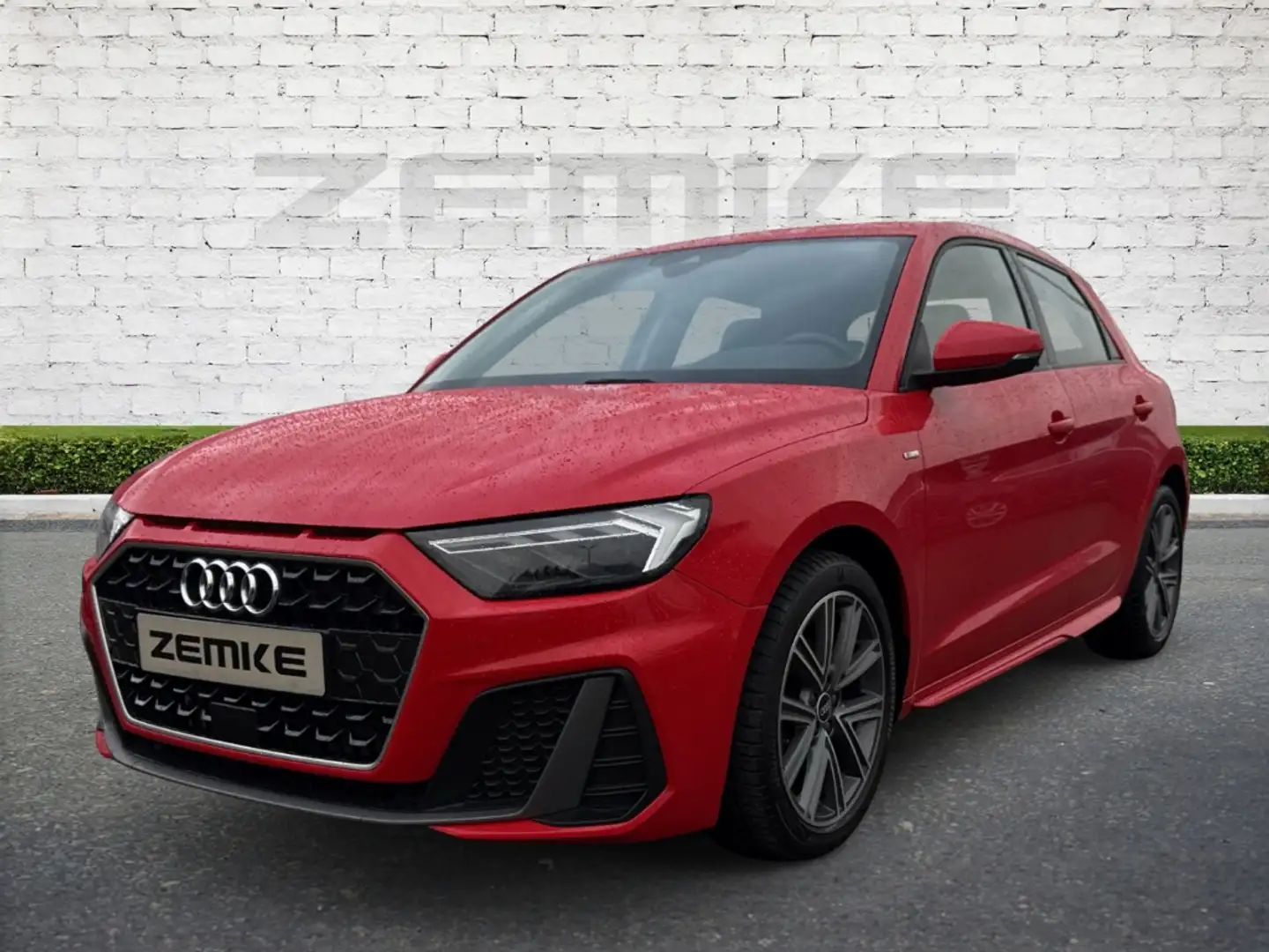 Audi A1 Sportback 30 TFSI S tronic S line Navi digitales C Piros - 2