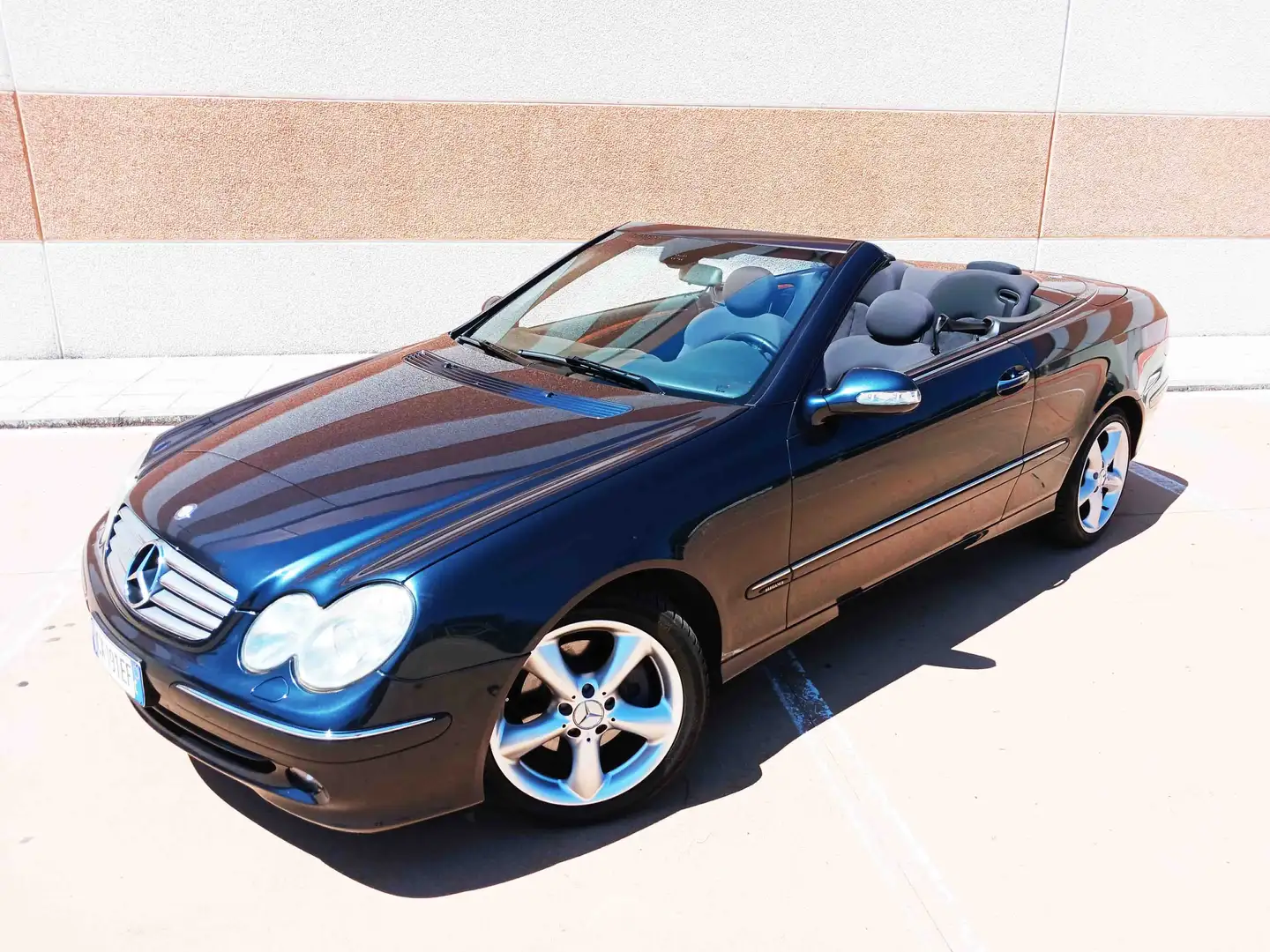 Mercedes-Benz CLK 200 CLK Cabrio 200 Kompressor PERFETTA! Blu/Azzurro - 1