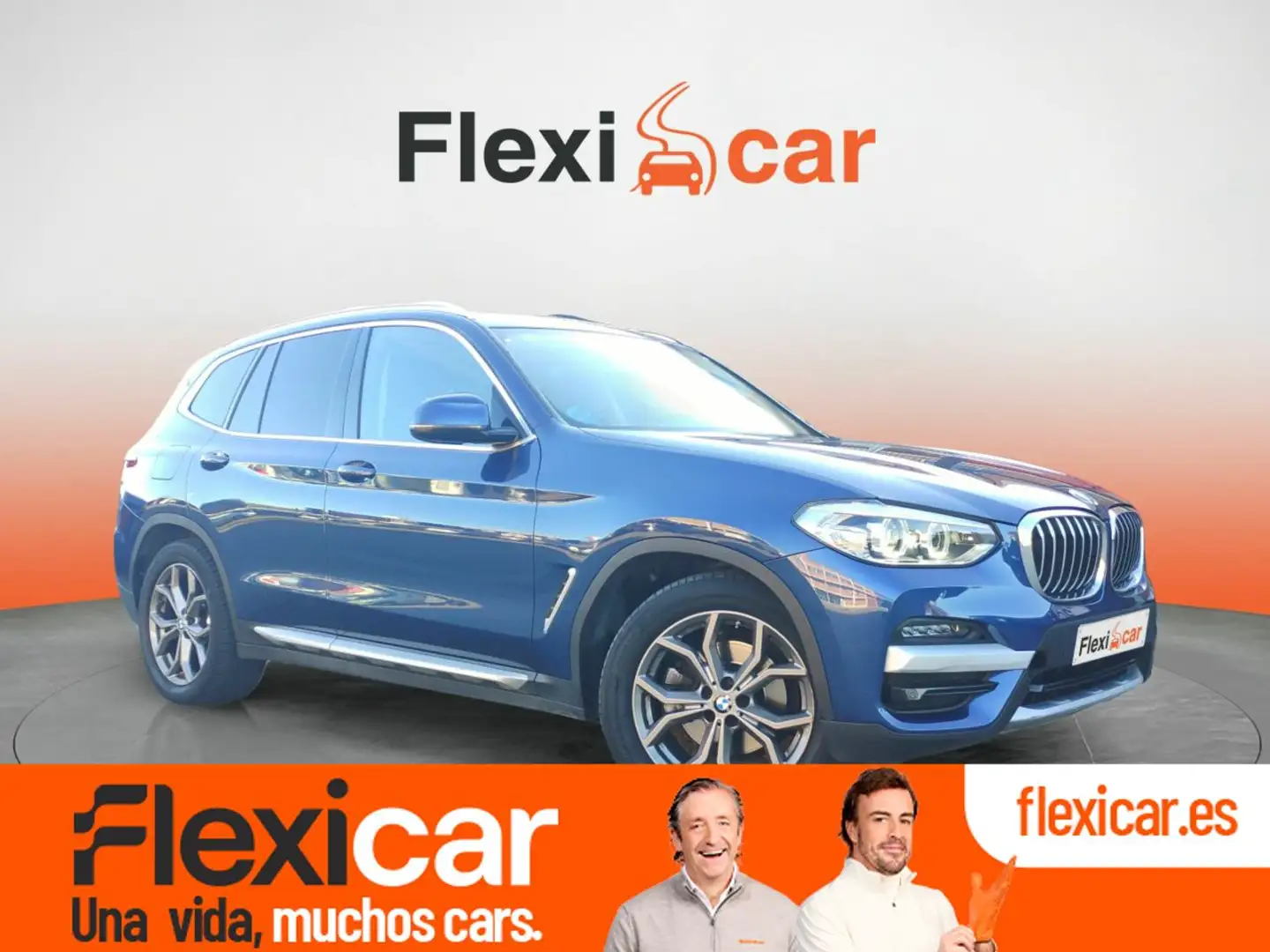 BMW X3 xDrive 20dA Azul - 1